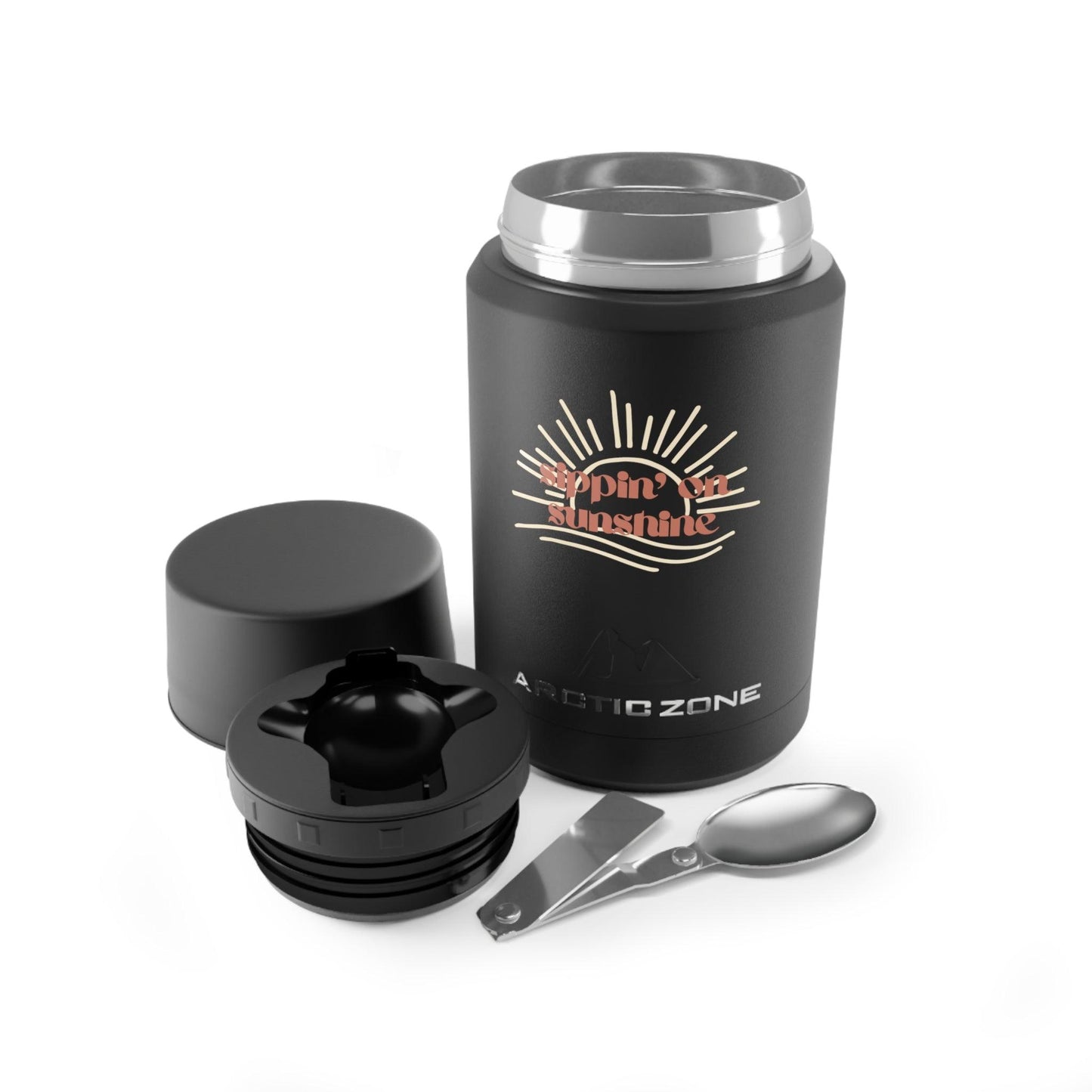 Sippin on Sunshine Insulated Cup & Spoon - Green Forest Furniture and Design