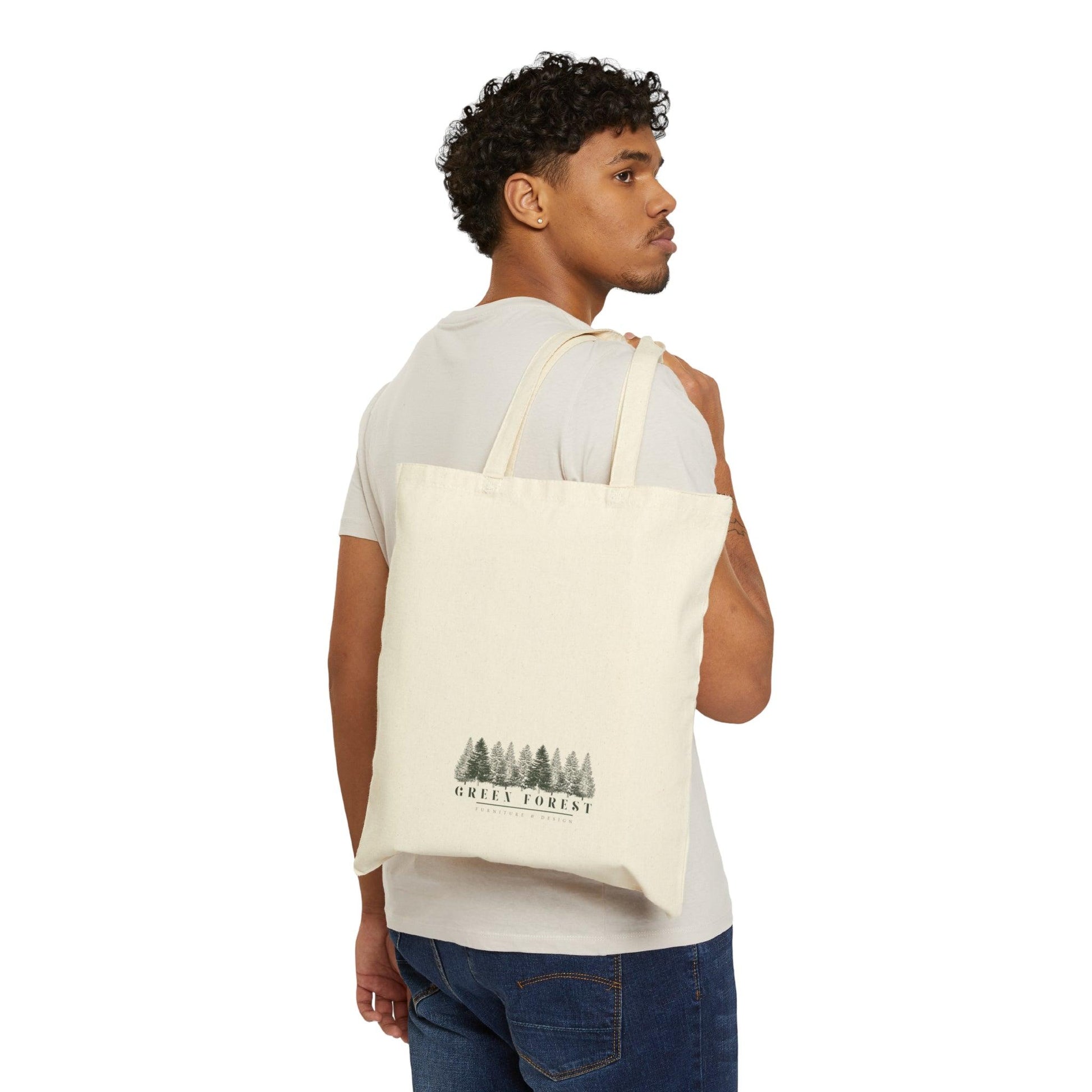 Congratulations Canvas Tote Bag - Green Forest Furniture and Design