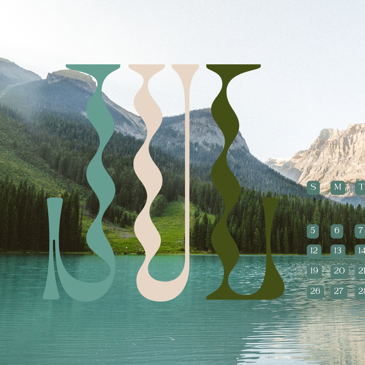 July Desktop
