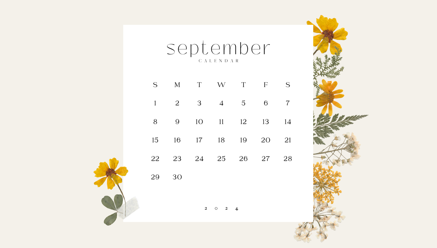 September Wallpaper